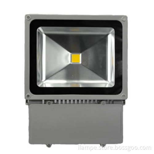 Warm white 100W LED flood light with 50 to 60Hz work frequency